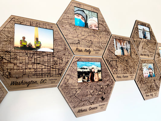 City Map Picture Frames