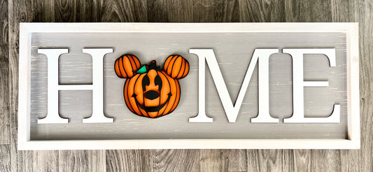 Interchangeable Mouse HOME Sign