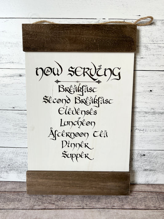 Hobbit Menu